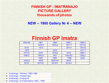Tablet Screenshot of imatranajo.com